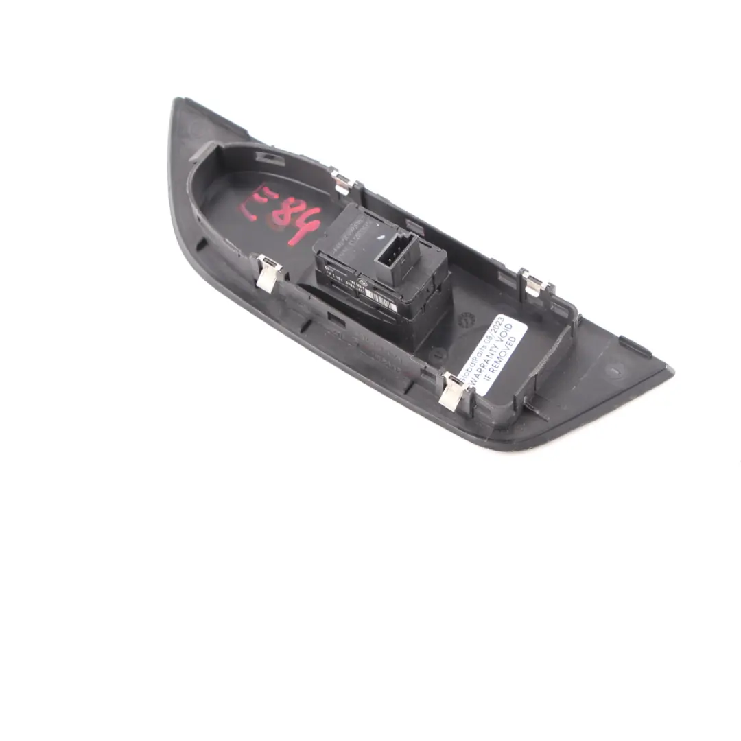 Switch Window Lifter Power Window Button Black Left N/S to BMW X1 E84 Rear with Part number 6935534 BMW X1 E84 Rear Switch Window Lifter Power Window Button Black Left N/S - SKU RHD-6935534-2 - Part number 6935534