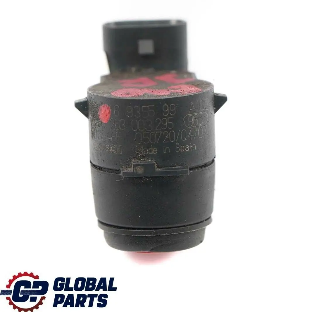 BMW E81 E87 E90 PDC Parcheggio sensore ad ultrasuoni Rosso Japanrot Rosso - SKU 6935599 - Numero di parte 6935599