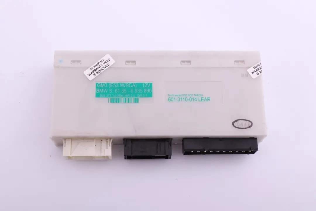 Basic Body Control Module Unit GM3 6135 to BMW E53 with Part number 6935890 BMW E53 Basic Body Control Module Unit GM3 6135 - SKU 6935890 - Part number 6935890