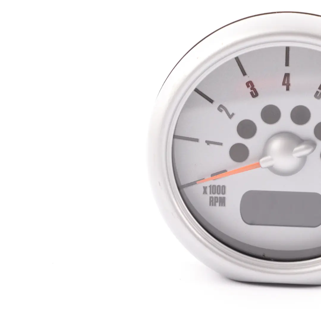Tachometer Drehzahlmesser Zähler Silber 6936294 für Mini Cooper One R50 R53 mit Teilenummer 6924924 Mini Cooper One R50 R53 Tachometer Drehzahlmesser Zähler Silber 6936294 - SKU 6936294-1 - Teilenummer 6924924