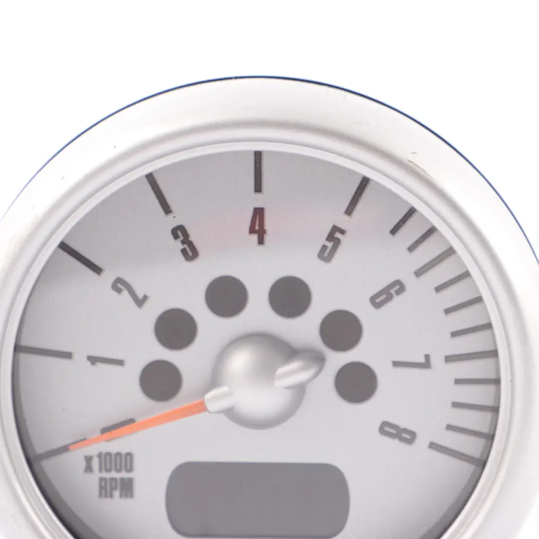Tachometer Drehzahlmesser Zähler Silber 6936294 für Mini Cooper One R50 R53 mit Teilenummer 6924924 Mini Cooper One R50 R53 Tachometer Drehzahlmesser Zähler Silber 6936294 - SKU 6936294-1 - Teilenummer 6924924