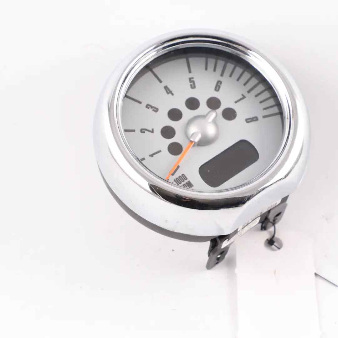 Rev RPM Counter Mini Cooper R50 R52 R53 Petrol Tachometer Gauge Silver to with Part number 6936294 Rev RPM Counter Mini Cooper R50 R52 R53 Petrol Tachometer Gauge Silver - SKU 6936294-3 - Part number 6936294