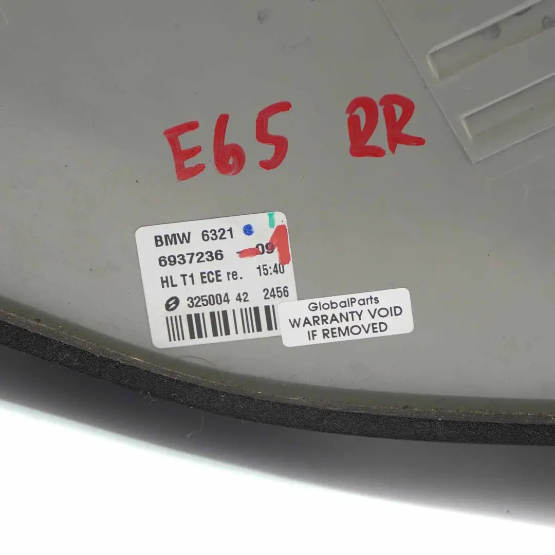 Heckleuchte Seitenwand Rechts Weiss 6321 für BMW 7 Series E65 E66 mit Teilenummer 6937236 BMW 7 Series E65 E66 Heckleuchte Seitenwand Rechts Weiss 6321 - SKU 6937236-1 - Teilenummer 6937236