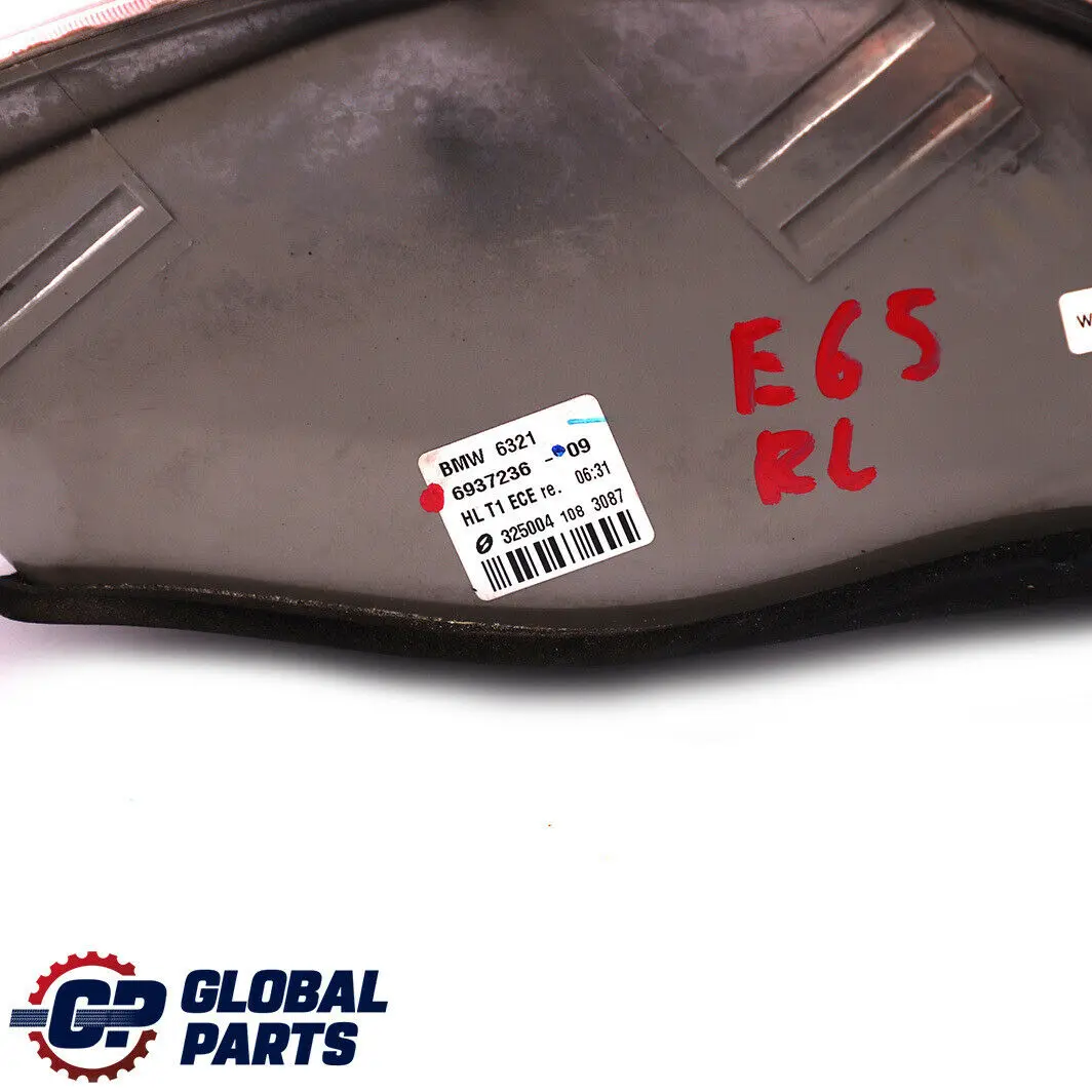 BMW E65 E66 Feu arrière dans le panneau latéral Lampe blanche droite - SKU 6937236 - Numéro de pièce 6937236