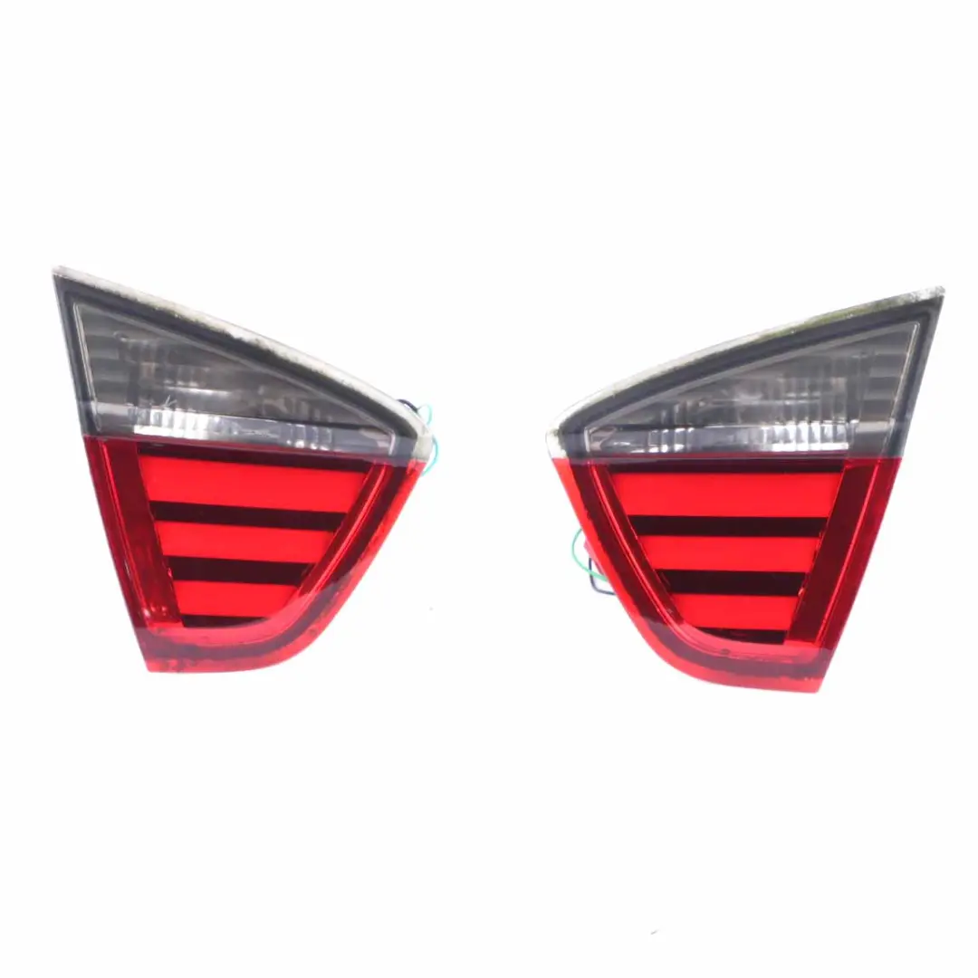 Lamp Trunk Tail Light Taillight Left Right N/O/S LED Tinted Set to BMW E90 Rear with Part number 6937457 BMW E90 Rear Lamp Trunk Tail Light Taillight Left Right N/O/S LED Tinted Set - SKU 6937457-5 - Part number 6937457