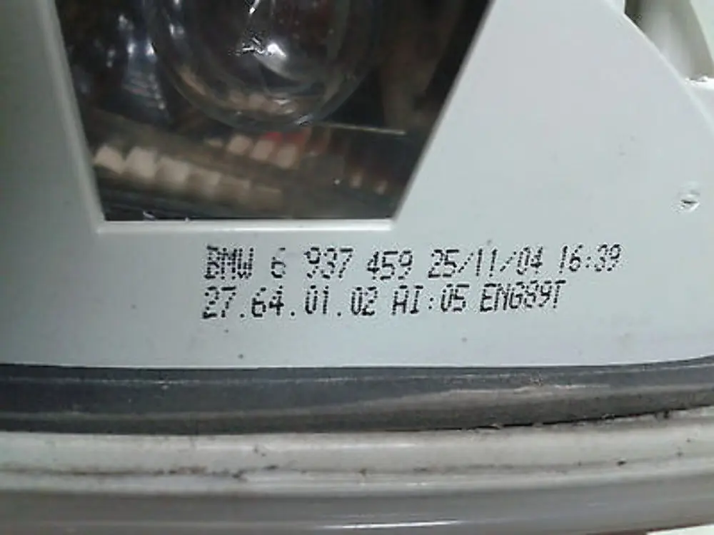 BMW 3 Series E90 Rear lamp light left N/S in the side panel in tunk lid complete - SKU 6937459-1 - Part number 63216937459