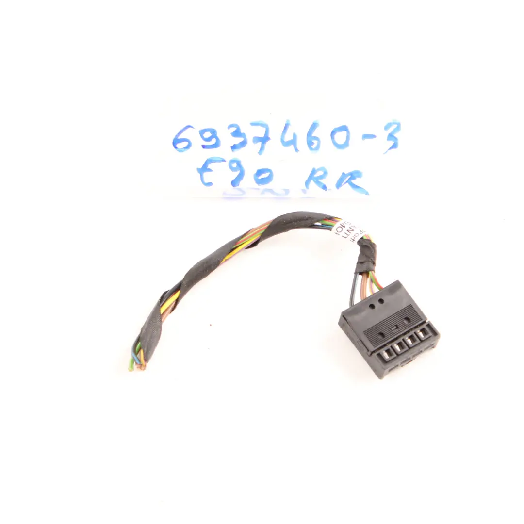 Rückleuchte Kofferraum rechts Stecker Kabel für BMW E90 mit Teilenummer 6937460 BMW E90 Rückleuchte Kofferraum rechts Stecker Kabel - SKU 6937460-3 - Teilenummer 6937460