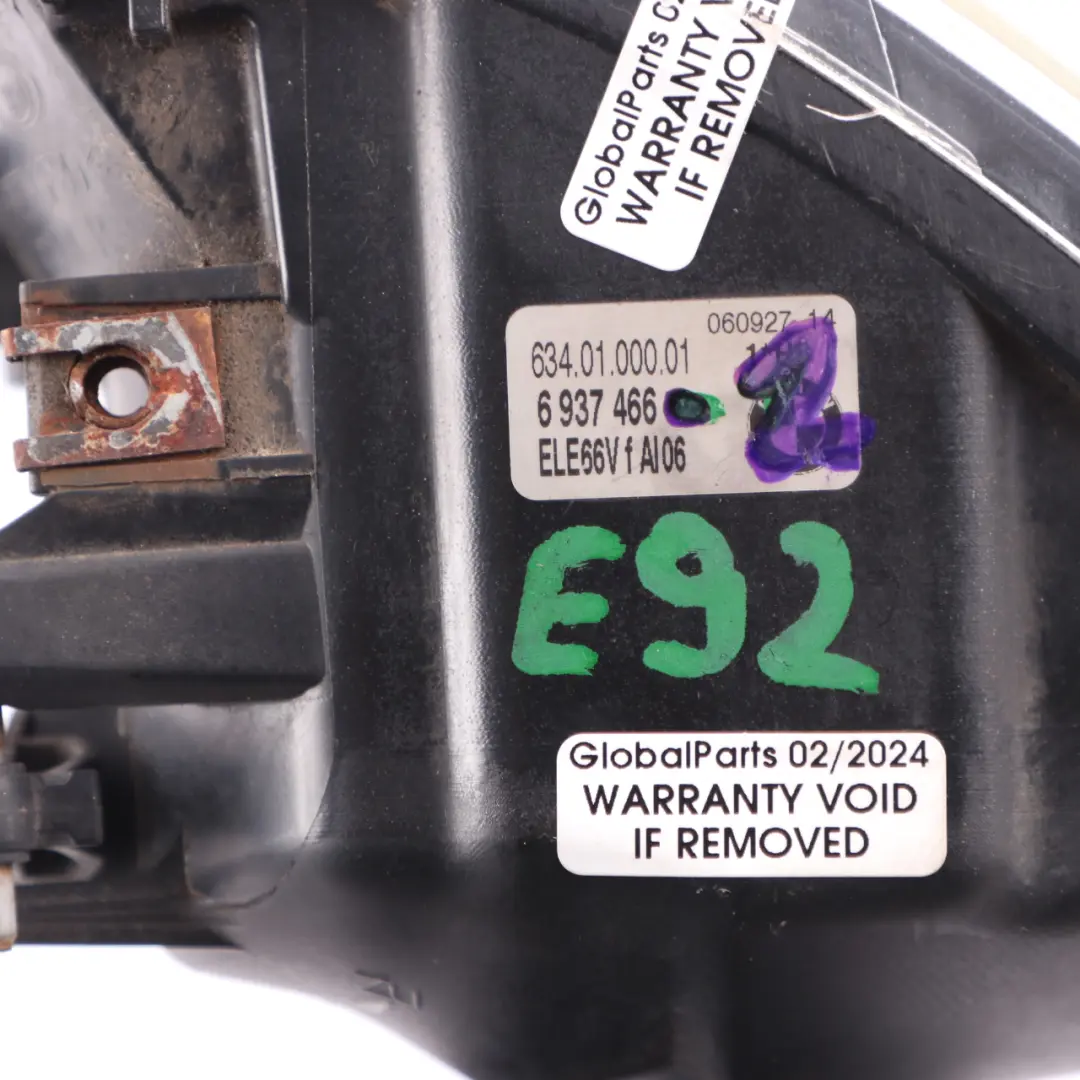 BMW E92 E93 LCI Lampa Przeciwmgielna Przednia Prawa - SKU 6937466-2 - Numer Części 6937466