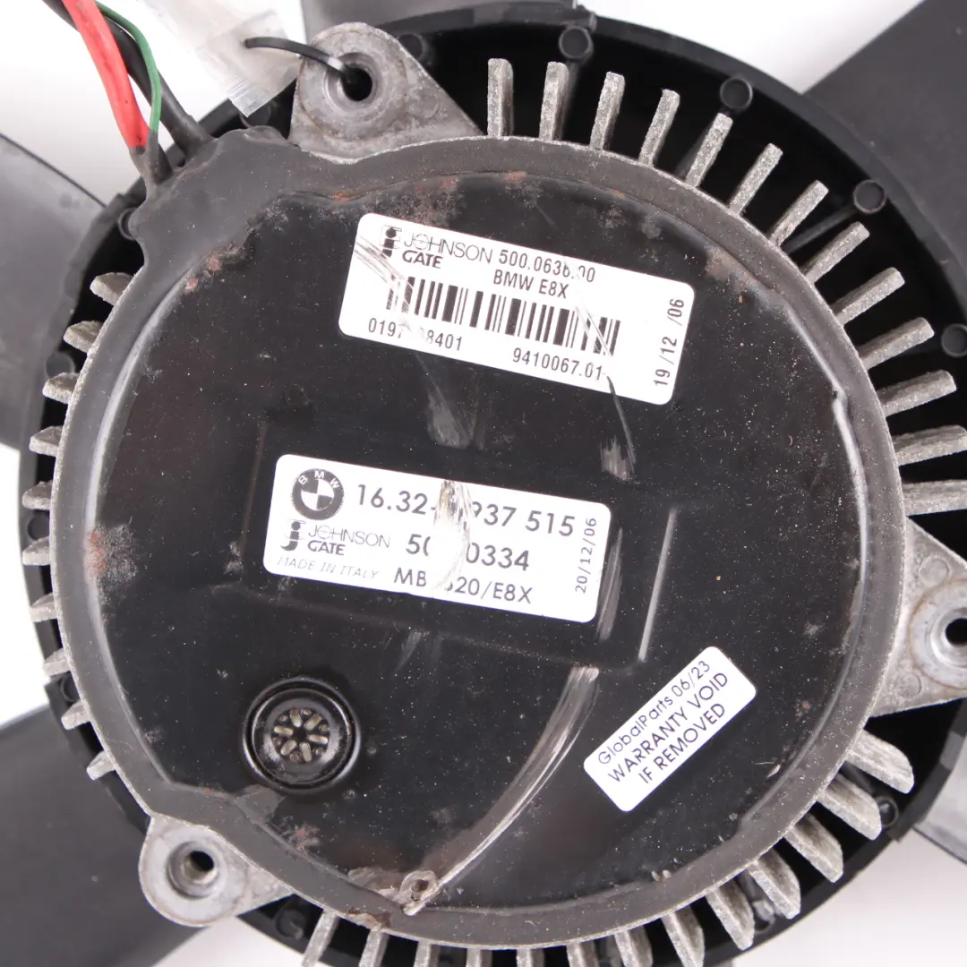 Cooling Fan BMW E87 E90 E91 Petrol Engine Cooler Motor Unit Shroud to with Part number 6937515 Cooling Fan BMW E87 E90 E91 Petrol Engine Cooler Motor Unit Shroud - SKU 6937515-7 - Part number 6937515