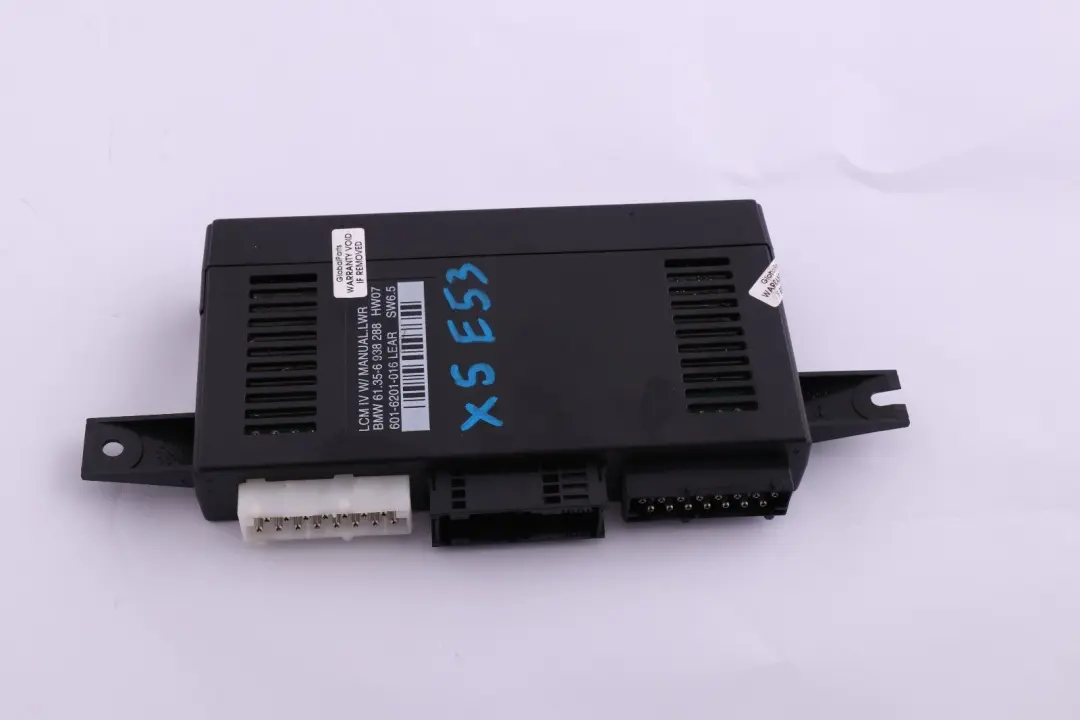 Light Check Module Control Unit ECU Lear LCM IV to BMW X5 E39 E53 with Part number 6938288 BMW X5 E39 E53 Light Check Module Control Unit ECU Lear LCM IV - SKU 6938288 - Part number 6938288