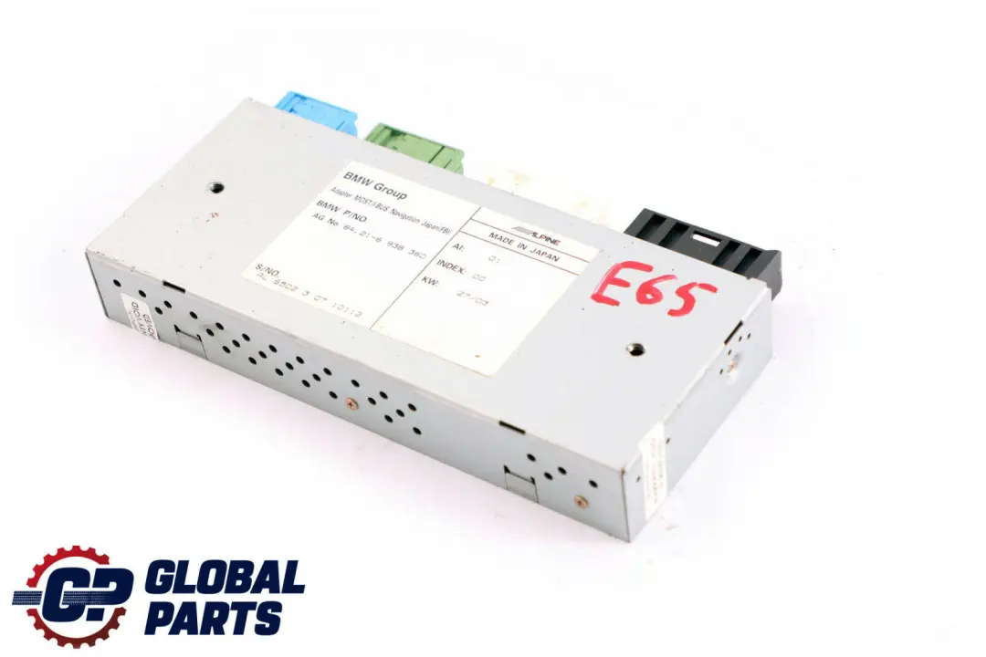 Tel?fono Adaptador De navegacion para BMW E65 E66 E67 con número de pieza 6938360 BMW E65 E66 E67 Tel?fono Adaptador De navegacion - SKU 6938360 - Número de pieza 6938360