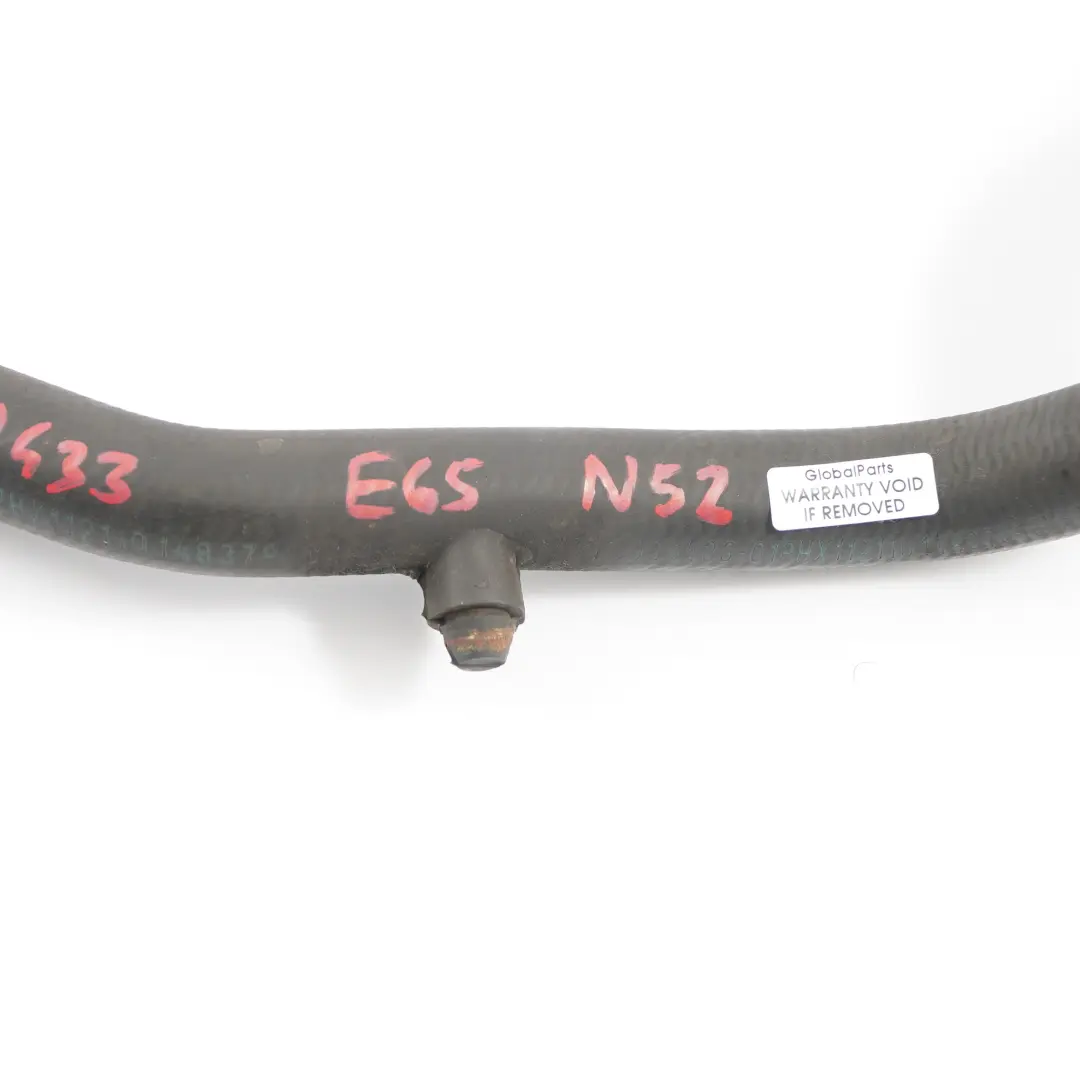 BMW E65 730i Motor Válvula Agua Tubo Manguera Refrigerante Suministro - SKU 6938433 - Número de pieza 6938433
