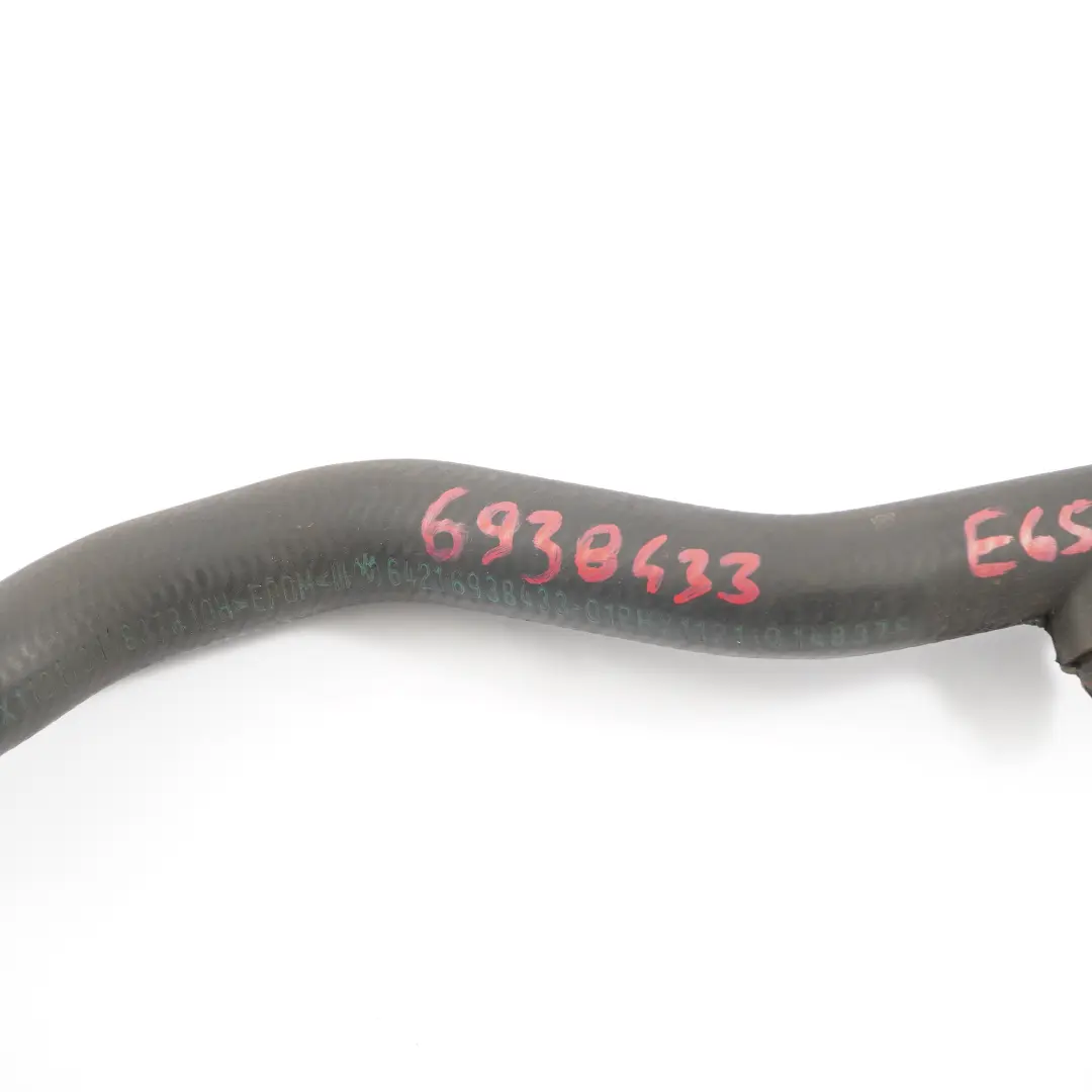BMW E65 730i N52 Alimentation Tuyau Refroidissement Soupape Eau Moteur - SKU 6938433 - Numéro de pièce 6938433