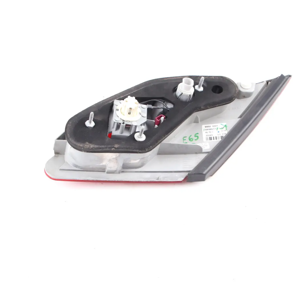 Lamp BMW E65 E66 Left N/S Light In Trunk Lid Boot Tailgate to Rear with Part number 6938517 Rear Lamp BMW E65 E66 Left N/S Light In Trunk Lid Boot Tailgate - SKU 6938517-1 - Part number 6938517