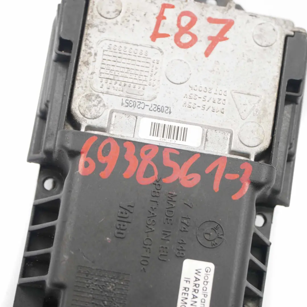 Headlight Headlamp Ballast Control Unit Module Valeo 7174448 BMW E87 Xenon - SKU 6938561-3 - Part number 6938561