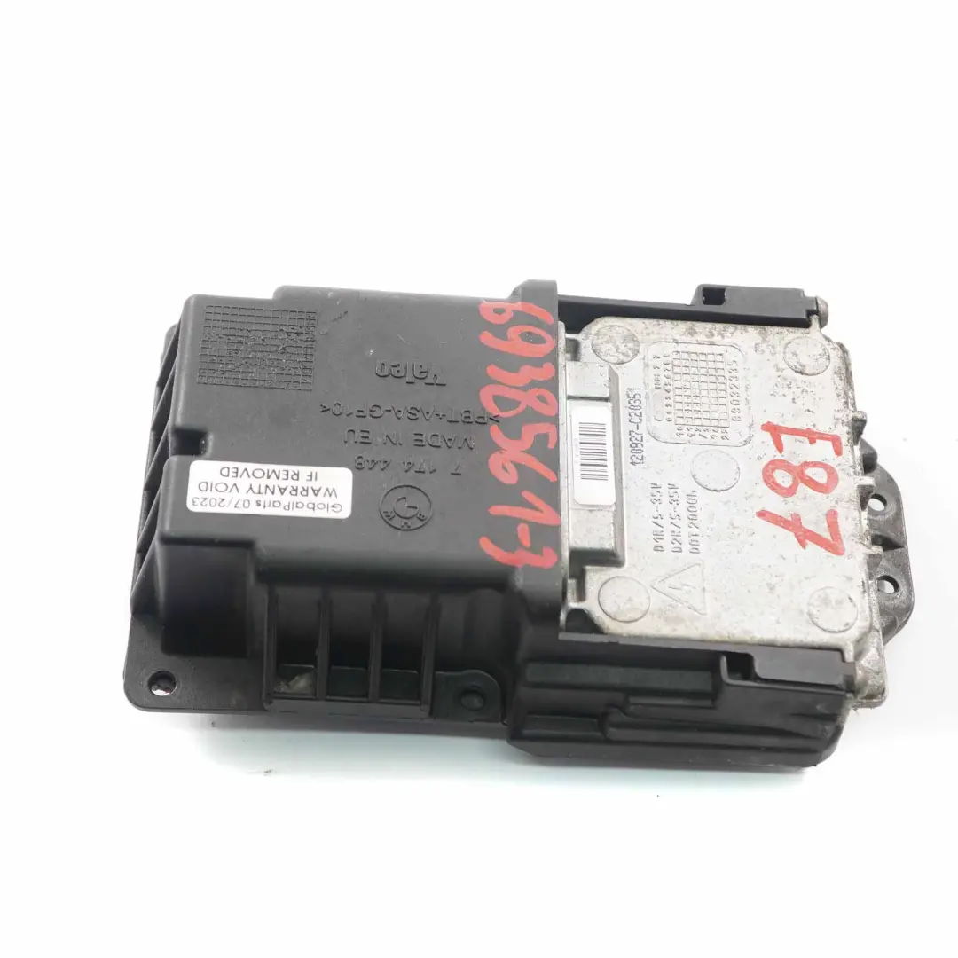 Headlight Headlamp Ballast Control Unit Module Valeo 7174448 BMW E87 Xenon - SKU 6938561-3 - Part number 6938561