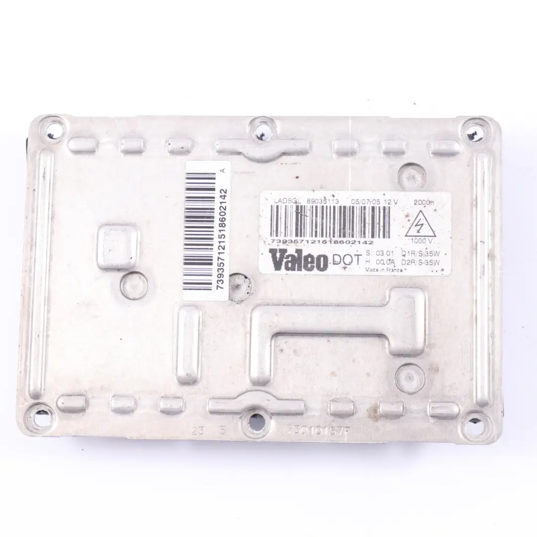 Steuergerät Xenon-Licht Valeo LAD5GL 6312 für BMW 1 E87 mit Teilenummer 6938561 BMW 1 E87 Steuergerät Xenon-Licht Valeo LAD5GL 6312 - SKU 6938561 - Teilenummer 6938561