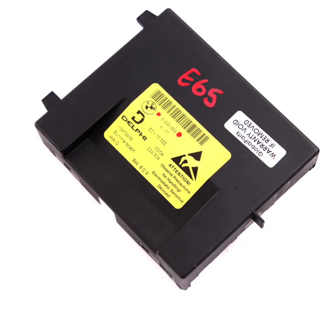 Steuergerät Vorne Mittel Konsole Modul für BMW E65 E66 mit Teilenummer 6919759 BMW E65 E66 Steuergerät Vorne Mittel Konsole Modul - SKU 6938664 - Teilenummer 6919759