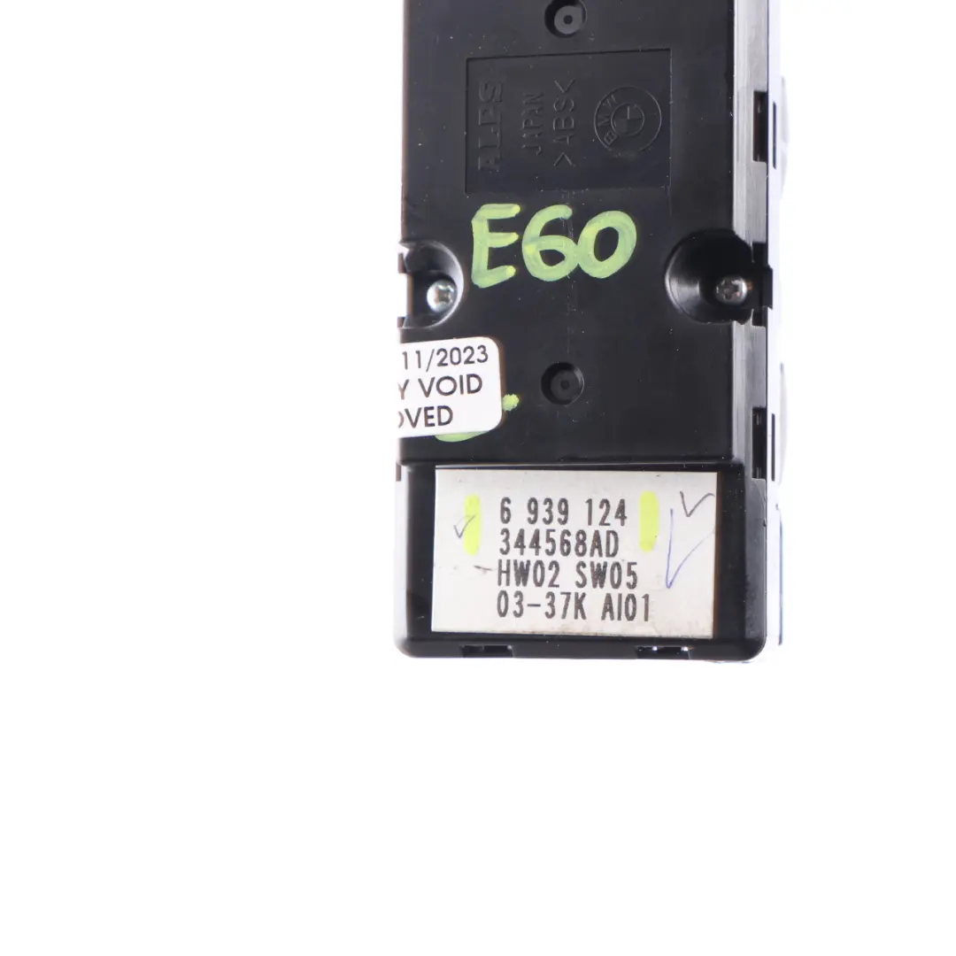 Window Lifter Switch BMW E60 E61 Driver's Side Mirror Control Panel - SKU 6939124 - Part number 6939124