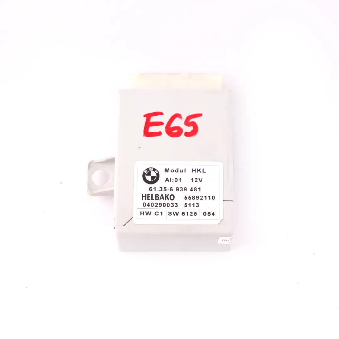 Module Control Unit Trunk Lid Rear Tailgate Lift to BMW 5 7 Series E61 E65 with Part number 7412610 BMW 5 7 Series E61 E65 Module Control Unit Trunk Lid Rear Tailgate Lift - SKU 6939481 - Part number 7412610