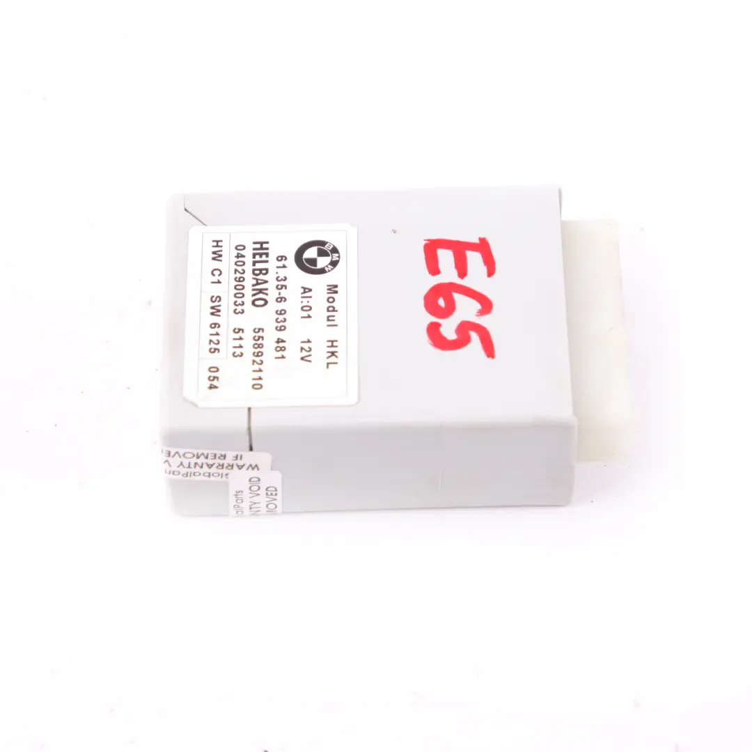 BMW 5 7 Series E61 E65 Module Control Unit Trunk Lid Rear Tailgate Lift - SKU 6939481 - Part number 7412610