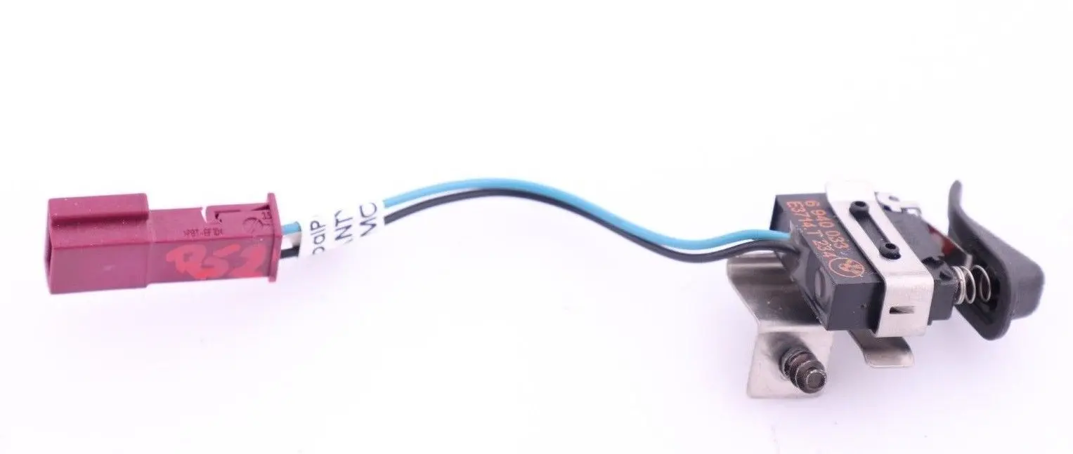 Mini R52 Cabrio Support de tablette de vitre arrière Bouton gauche 6940033