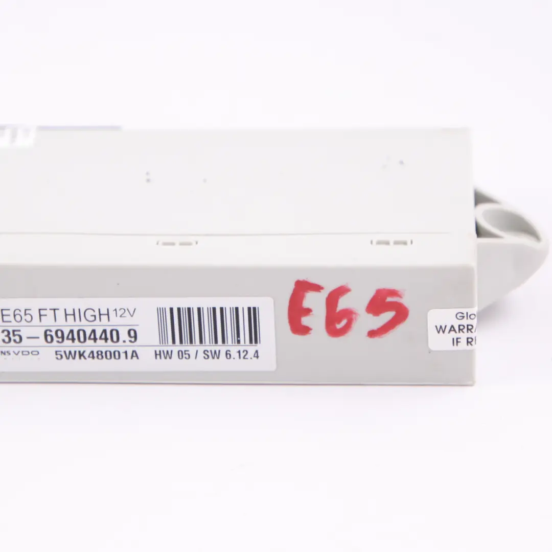 Unité de commande Module de porte avant côté conducteur pour BMW E65 E66 E67 à propos du numéro de pièce 6940440 BMW E65 E66 E67 Unité de commande Module de porte avant côté conducteur - SKU 6940440 - Numéro de pièce 6940440