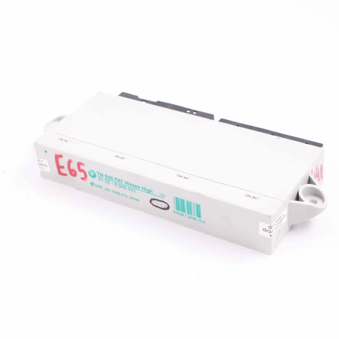 Control Unit BMW E65 E66 E67 Door Rear Driver Side LEAR Module to with Part number 6940441 Control Unit BMW E65 E66 E67 Door Rear Driver Side LEAR Module - SKU 6940441 - Part number 6940441