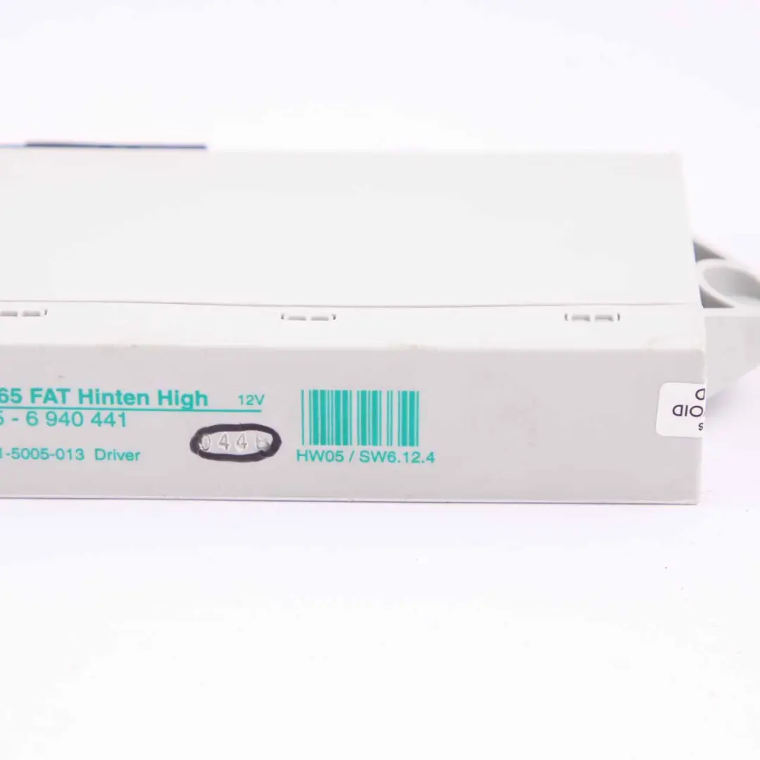 Control Unit BMW E65 E66 E67 Door Rear Driver Side LEAR Module to with Part number 6940441 Control Unit BMW E65 E66 E67 Door Rear Driver Side LEAR Module - SKU 6940441 - Part number 6940441