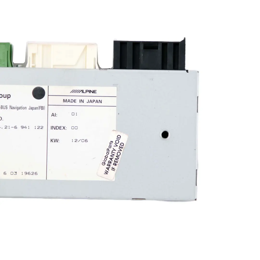BMW E65 Telephone Adapter Navigation Control Unit Module Japan - SKU 6941122 - Part number 6941122