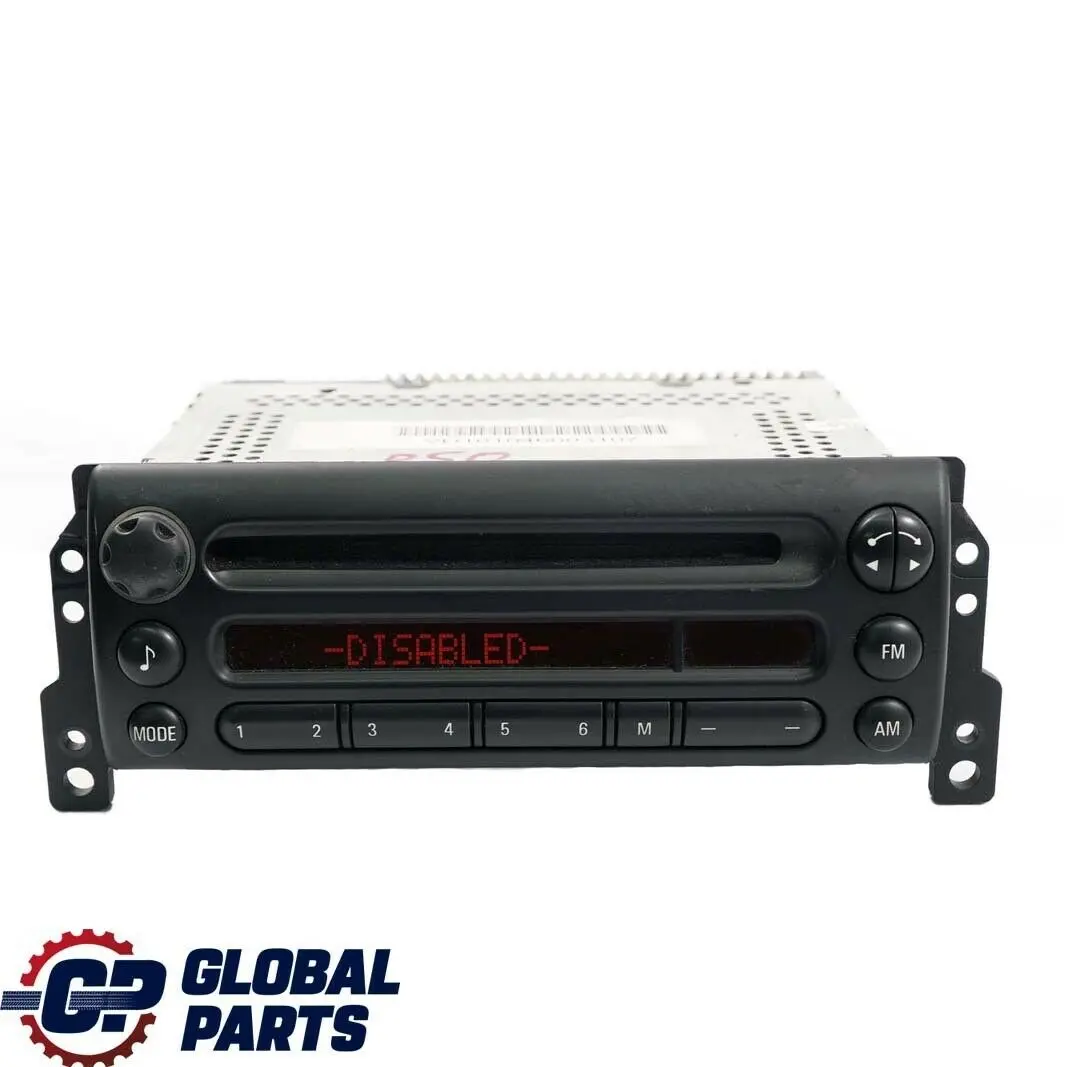 Radio Boost CD Mini Cooper One R50 R52 R53 Player Unit Head Dashboard to with Part number 6941367 Radio Boost CD Mini Cooper One R50 R52 R53 Player Unit Head Dashboard - SKU 6941367 - Part number 6941367