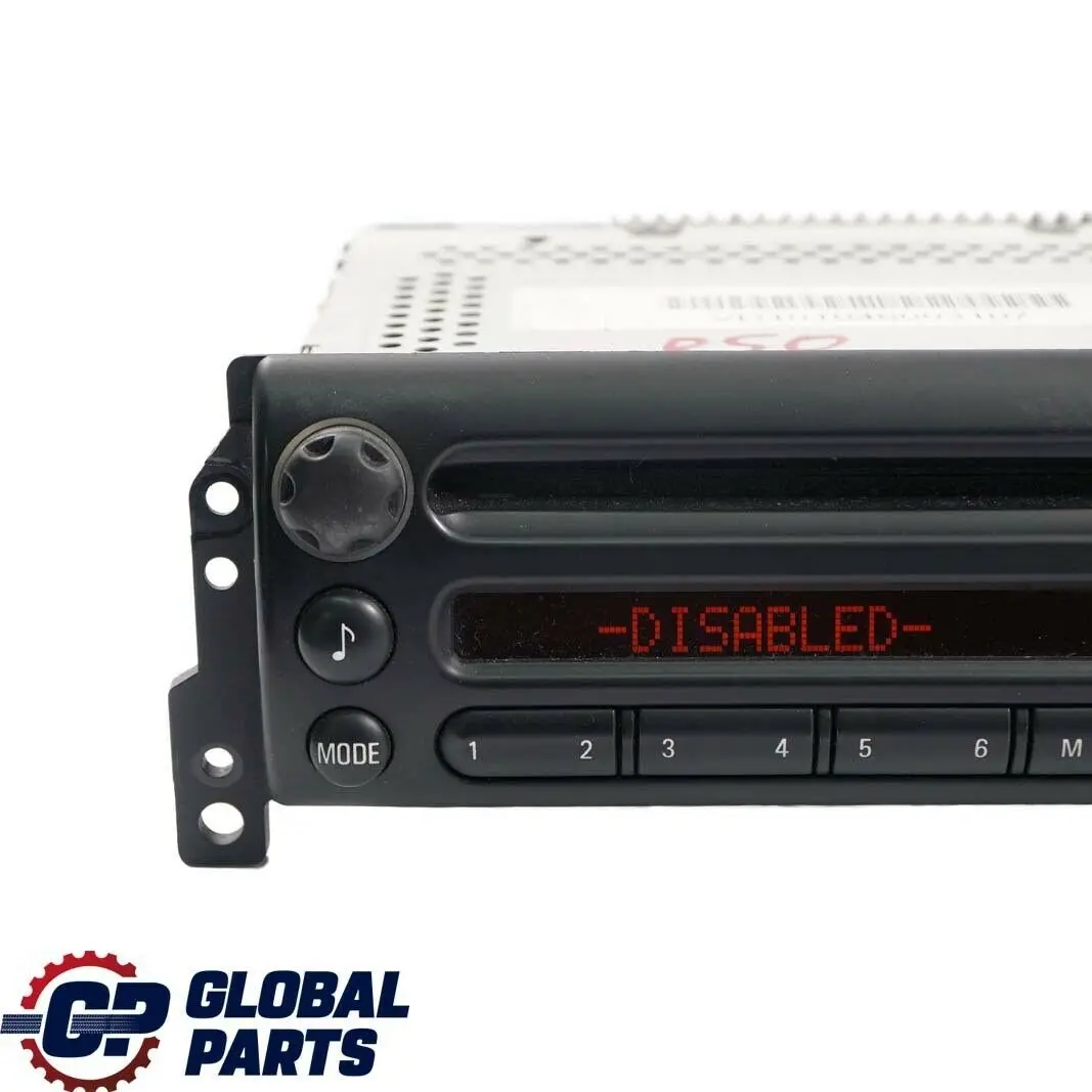 Radio Boost CD Mini Cooper One R50 R52 Reproductor Cabeza Salpicadero para con número de pieza 6941367 Radio Boost CD Mini Cooper One R50 R52 Reproductor Cabeza Salpicadero - SKU 6941367 - Número de pieza 6941367