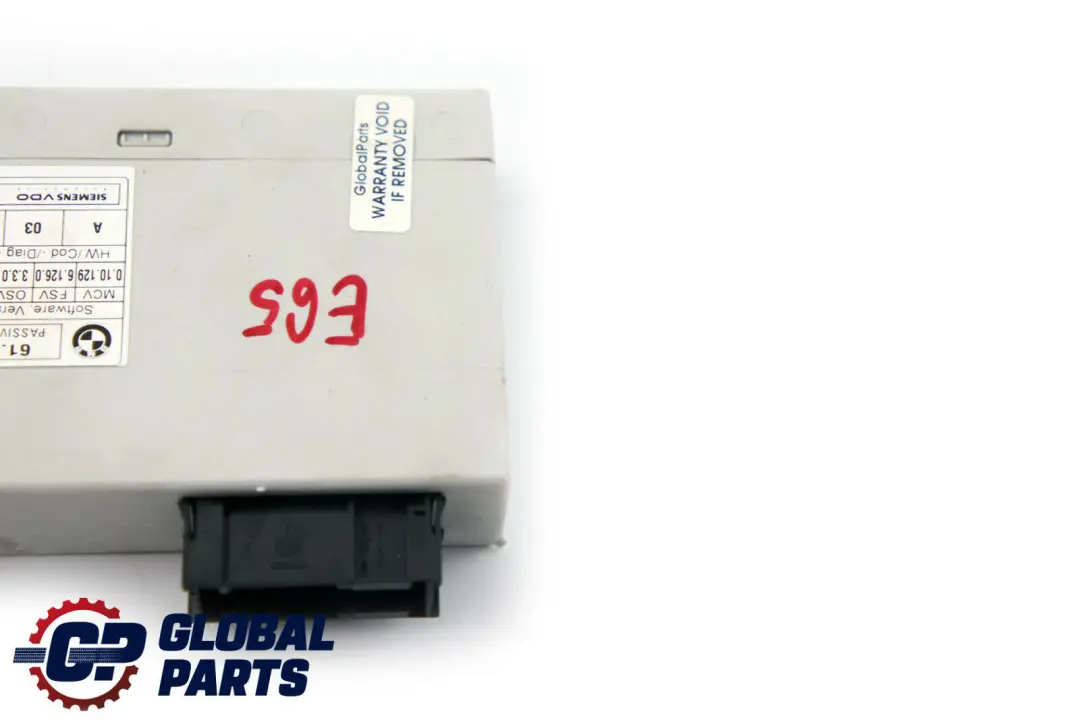 Module d'Unité de Contrôle Passif Go pour BMW E65 E66 E67 à propos du numéro de pièce 6941803 BMW E65 E66 E67 Module d'Unité de Contrôle Passif Go - SKU 6941803 - Numéro de pièce 6941803