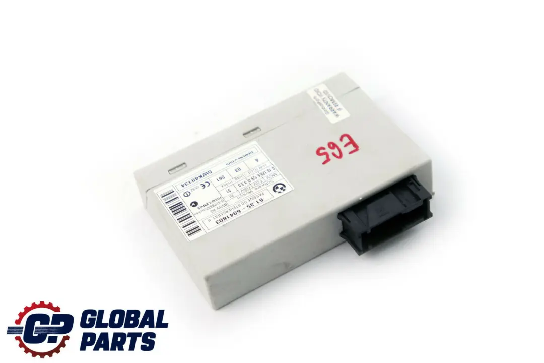Módulo de Unidad de Control Pasivo Go para BMW E65 E66 E67 con número de pieza 6941803 BMW E65 E66 E67 Módulo de Unidad de Control Pasivo Go - SKU 6941803 - Número de pieza 6941803