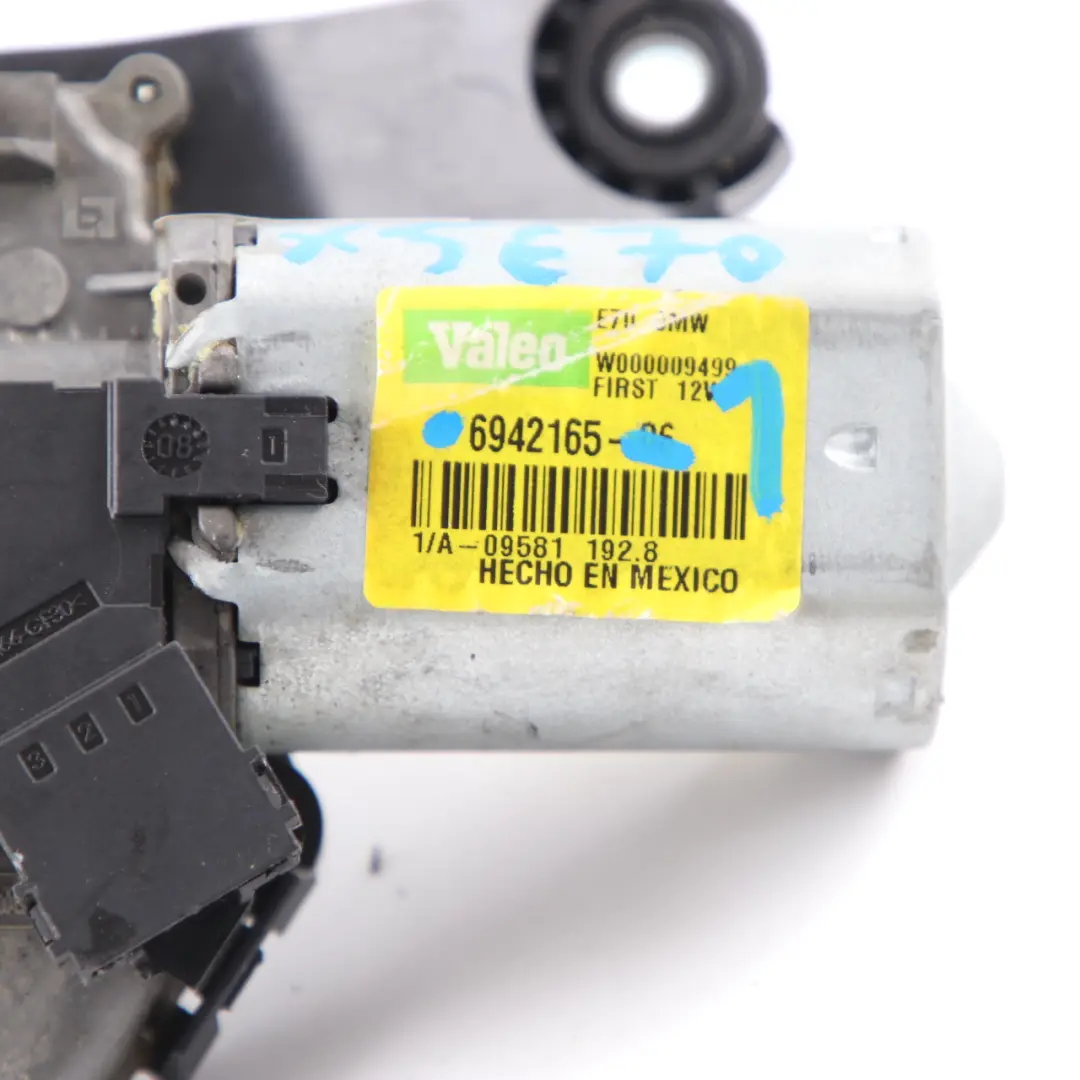 BMW X5 E70 E70N LCI Motore Tergicristallo Posteriore - SKU 6942165-1 - Numero di parte 6942165