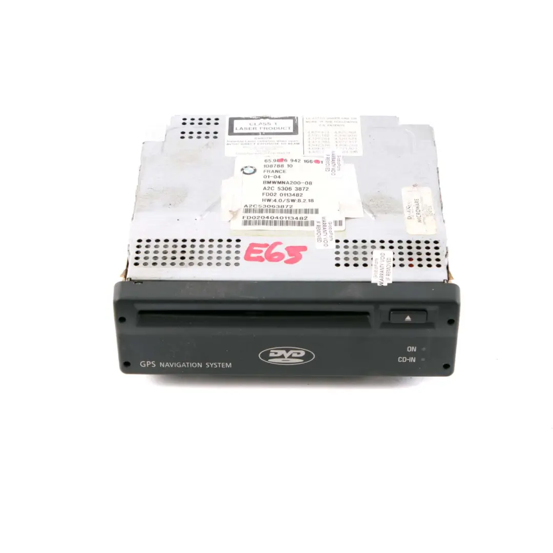 BMW 7 E65 E66 Navigation Sat Nav System CD Computer Player - SKU 6942166 - Part number 6942166