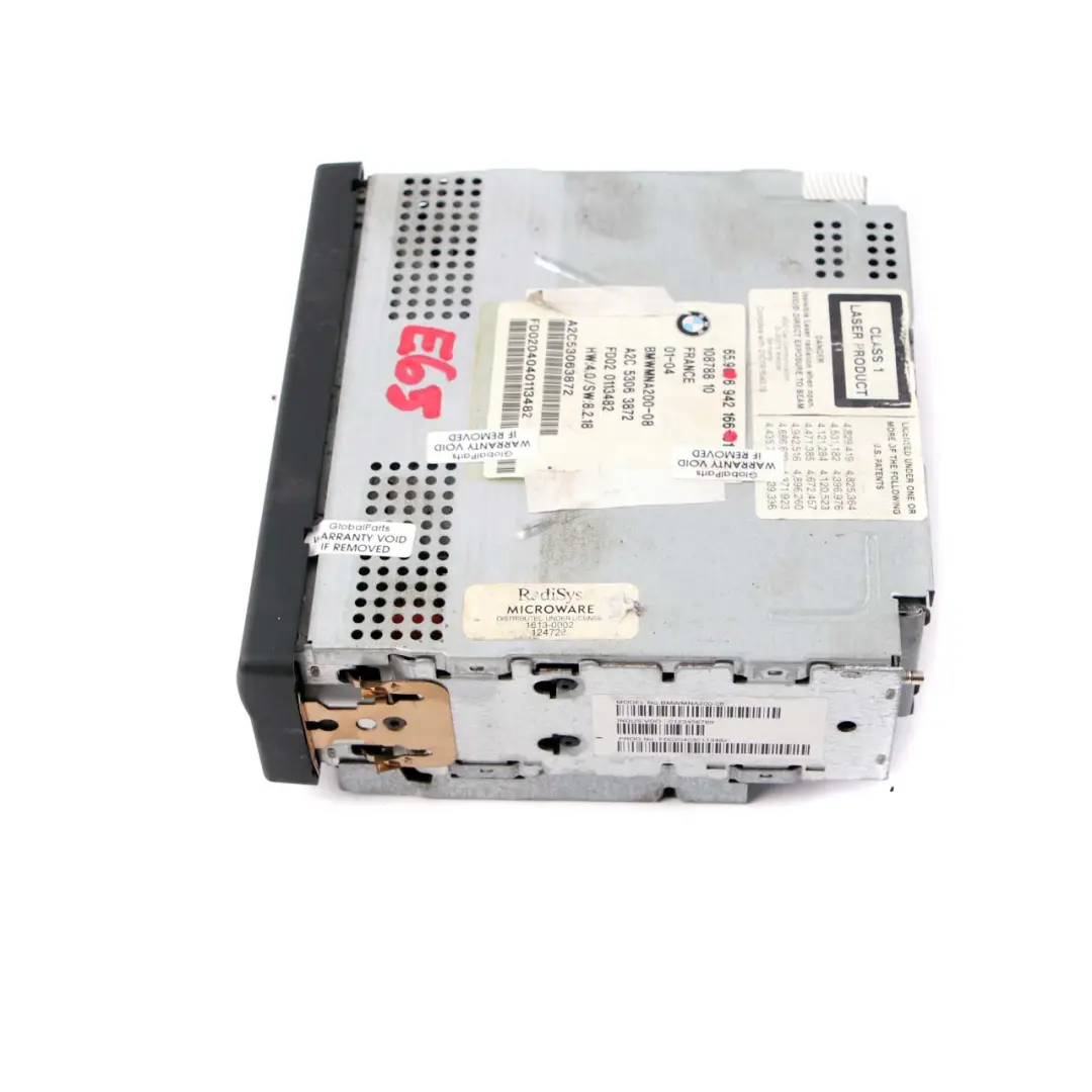 BMW 7 E65 E66 Navigation Sat Nav System CD Computer Player - SKU 6942166 - Part number 6942166