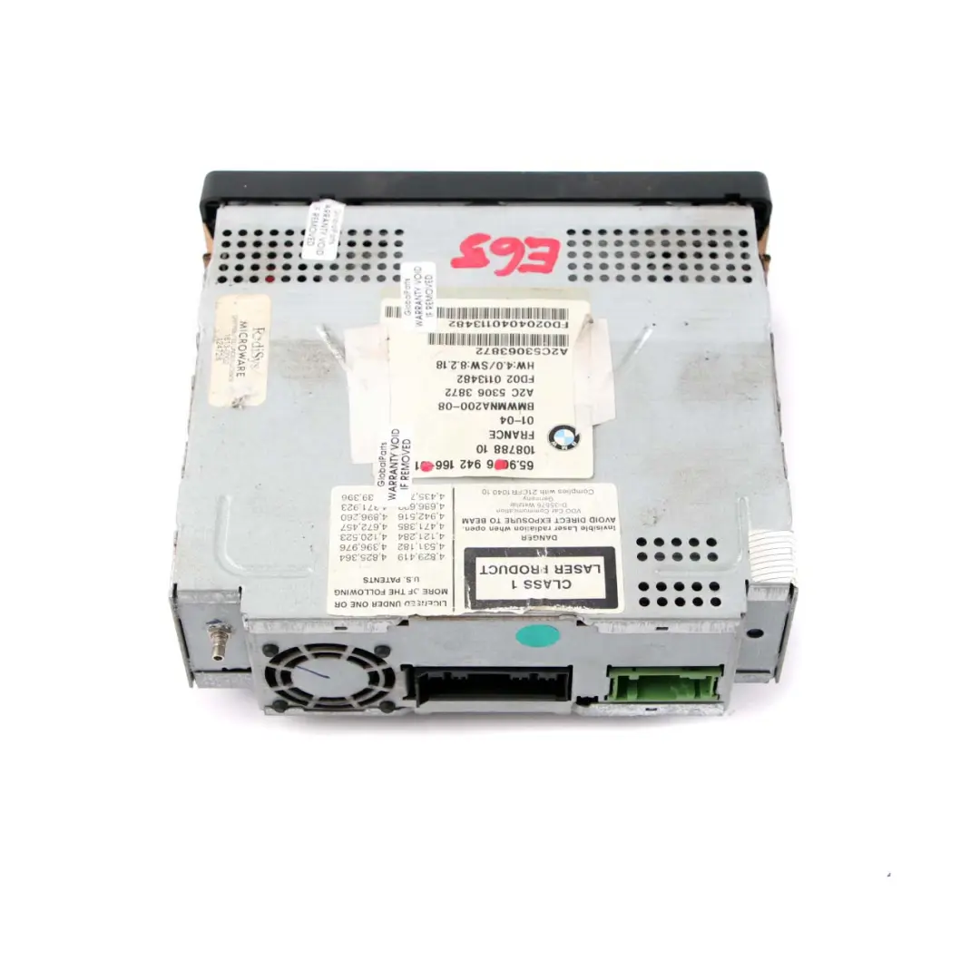 BMW 7 E65 E66 Navigation Sat Nav System CD Computer Player - SKU 6942166 - Part number 6942166