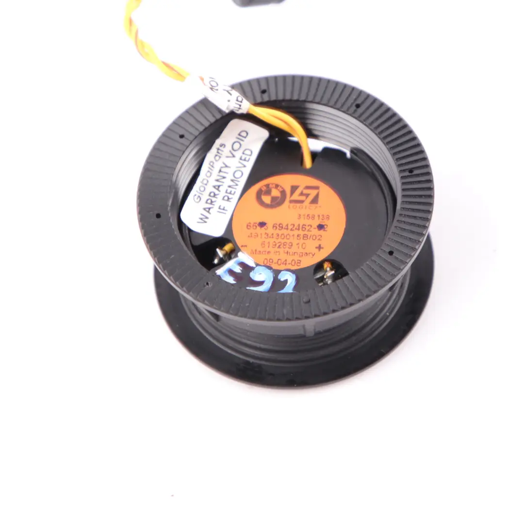 TOP-HIFI Loudspeaker Tweeter Speaker Logic 7 Black to BMW E91 E92 E93 with Part number 6942462 BMW E91 E92 E93 TOP-HIFI Loudspeaker Tweeter Speaker Logic 7 Black - SKU 6942462 - Part number 6942462