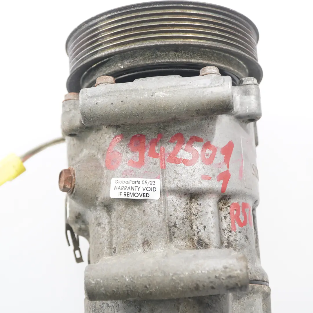 Klimakompressor 6452 für Mini R55 R56 R57 R57 mit Teilenummer 6942501 Mini R55 R56 R57 R57 Klimakompressor 6452 - SKU 6942501-1 - Teilenummer 6942501