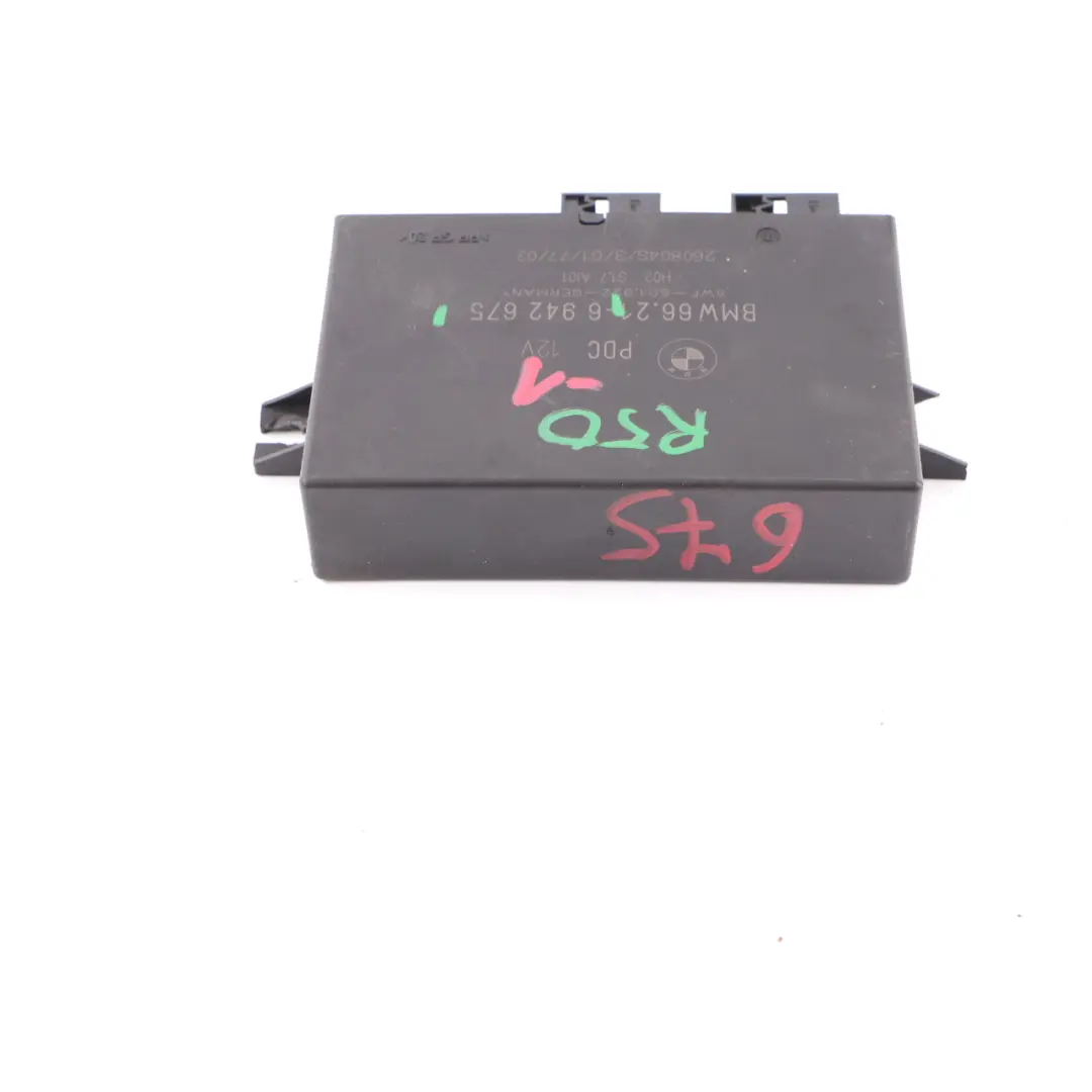 Parking Control Module Unit Sensor PDC to BMW Z4 E89 E46 Mini R50 R52 Rear with Part number 6942675 BMW Z4 E89 E46 Mini R50 R52 Rear Parking Control Module Unit Sensor PDC - SKU 6942675-1 - Part number 6942675