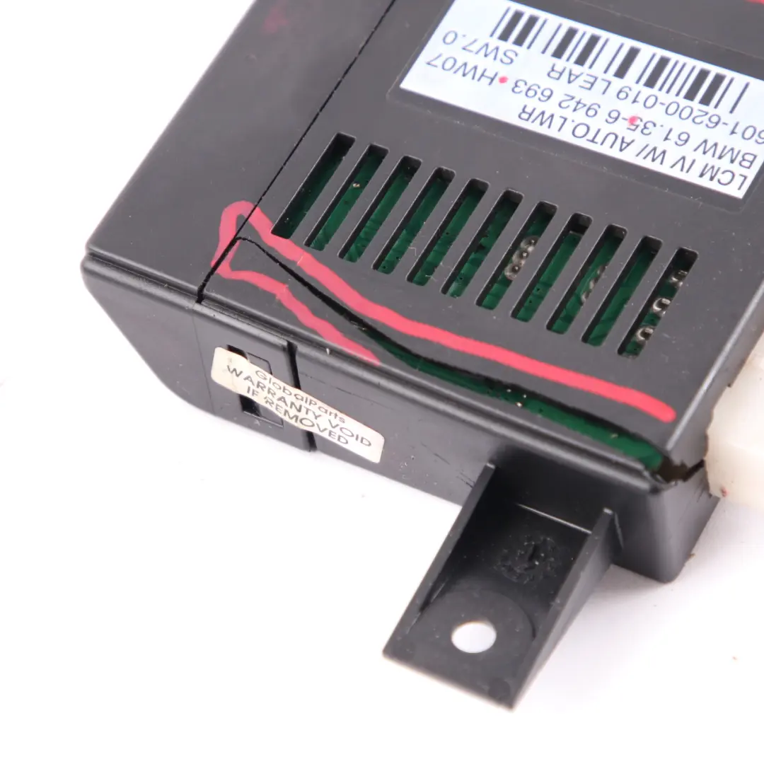 Light Module BMW X5 E53 Check Control Unit ECU Lear LCM IV AUTO.LWR to with Part number 6942693 Light Module BMW X5 E53 Check Control Unit ECU Lear LCM IV AUTO.LWR - SKU 6942693-1 - Part number 6942693