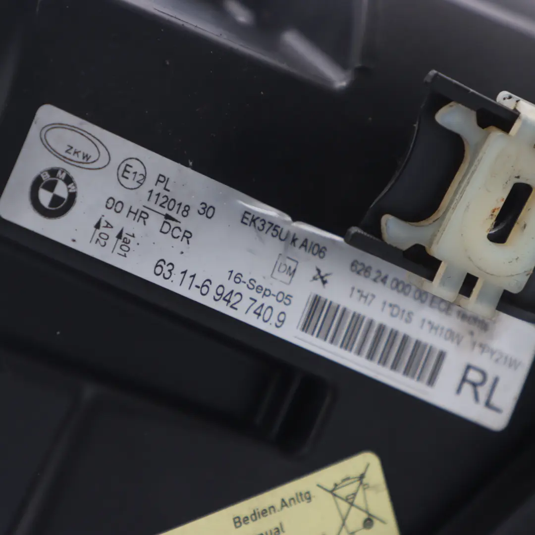 Bi-Xenon Headlight Headlamp Driver Side Lamp Right O/S to BMW E90 E91 with Part number 6942740 BMW E90 E91 Bi-Xenon Headlight Headlamp Driver Side Lamp Right O/S - SKU 6942740-1 - Part number 6942740