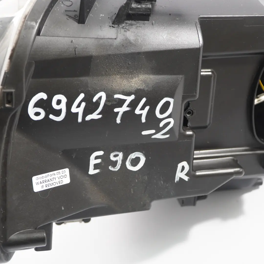 Bi-Xenon Headlight Headlamp Driver Side Lamp Right O/S to BMW E90 E91 with Part number 6942740 BMW E90 E91 Bi-Xenon Headlight Headlamp Driver Side Lamp Right O/S - SKU 6942740-2 - Part number 6942740