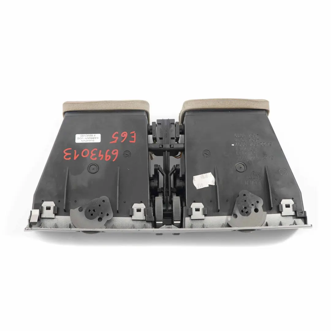 BMW E65 E66 Front Mitte Frischluftgitter Entlüftung Titan - SKU 6943013 - Teilenummer 6943013