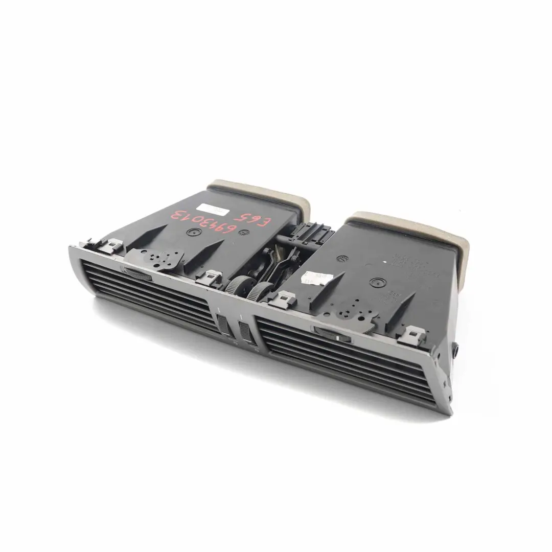 BMW E65 E66 Front Mitte Frischluftgitter Entlüftung Titan - SKU 6943013 - Teilenummer 6943013