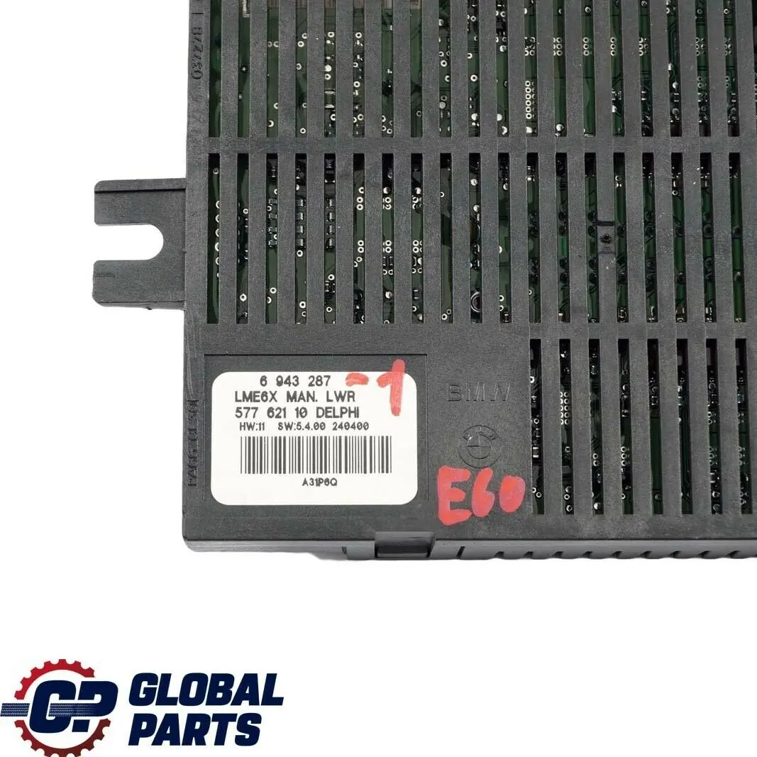 Lichtsteuermoduleinheit Lear LME6X Uomo. Lwr (Lcm ) per BMW E60 con numero di parte 6943287 BMW E60 Lichtsteuermoduleinheit Lear LME6X Uomo. Lwr (Lcm ) - SKU 6943287-1 - Numero di parte 6943287