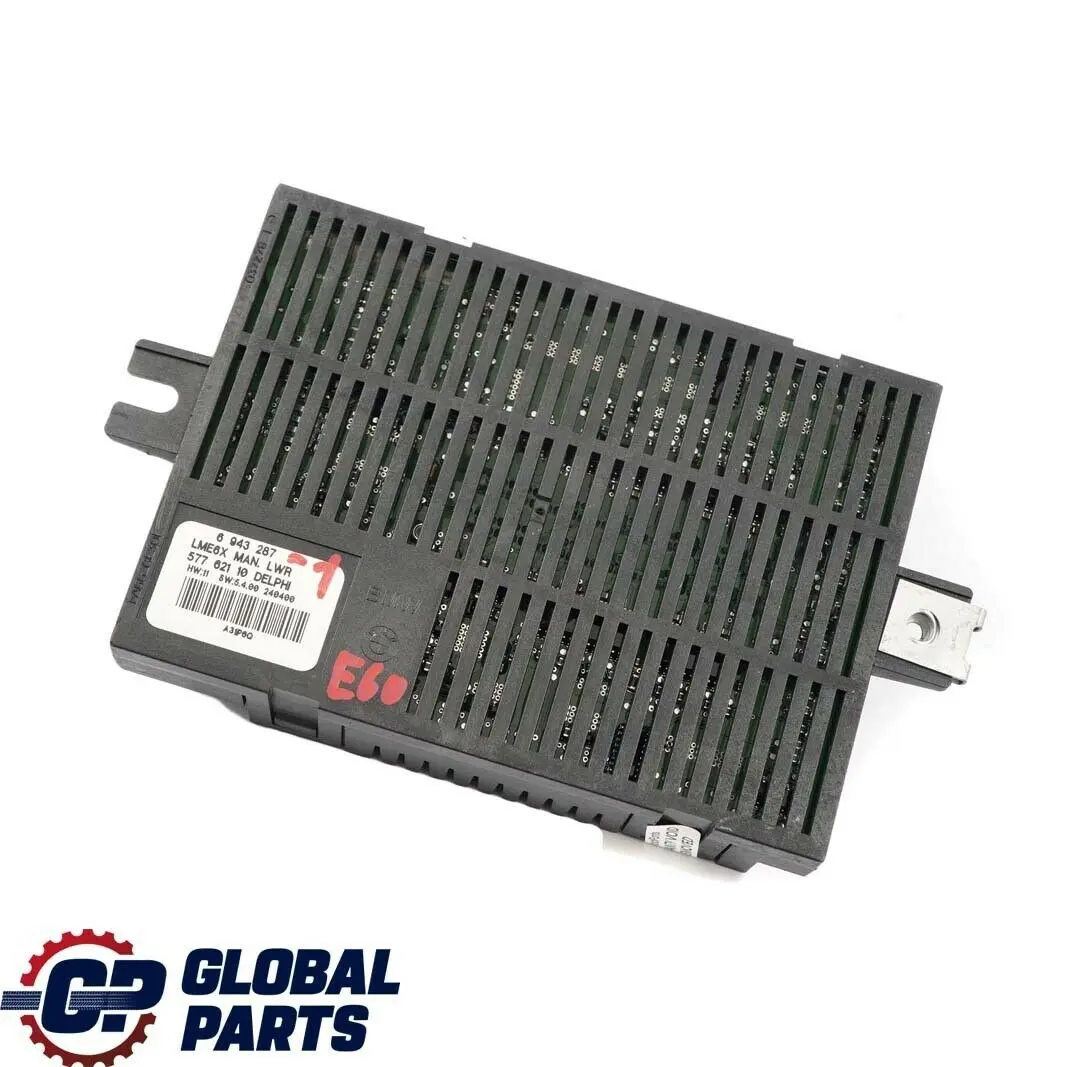 Lichtsteuermoduleinheit Lear LME6X MAN. LWR (LCM) für BMW 5 er E60 mit Teilenummer 6943287 BMW 5 er E60 Lichtsteuermoduleinheit Lear LME6X MAN. LWR (LCM) - SKU 6943287-1 - Teilenummer 6943287