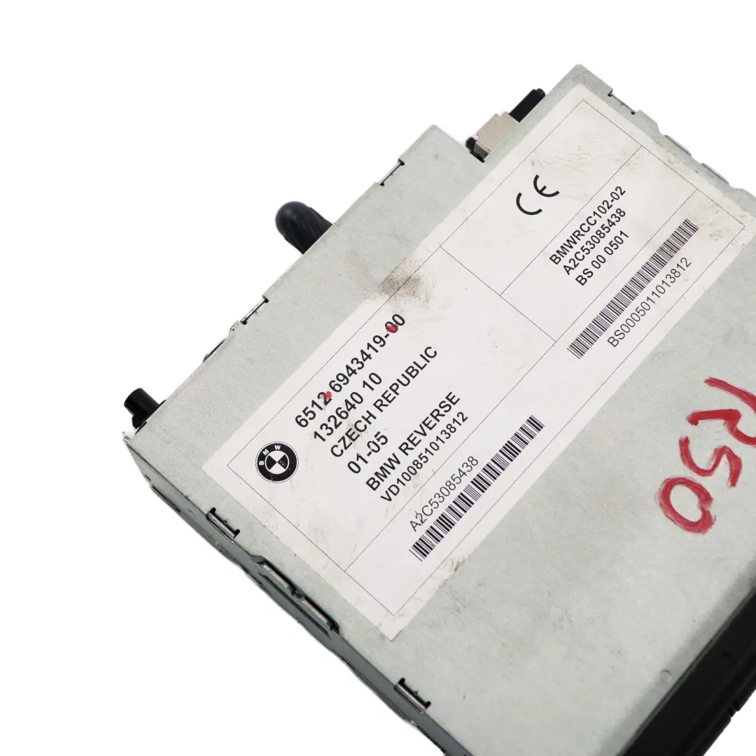 Radio Mini Mc Enregistreur de Cassette pour Mini Cooper One R50 R53 à propos du numéro de pièce 6921593 Mini Cooper One R50 R53 Radio Mini Mc Enregistreur de Cassette - SKU 6943419 - Numéro de pièce 6921593