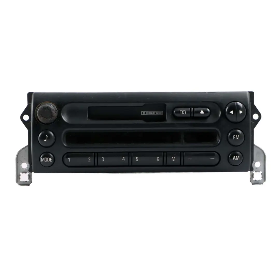 Mini Cooper R50 R53 Radio Boost Dolby Cassette Tape Player Control Unit 6943421 - SKU 6943421-1 - Part number 6923503